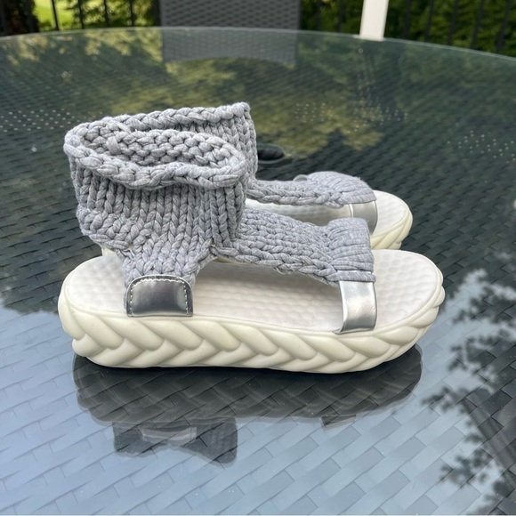 Women's Weave Roman Sandals Open Toe Breathable Comfort Platform Fashion Sz 38 - Picture 4 of 12